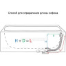 Сифон ALCAPLAST A55ANTIC-100-RU-01 для ванны автомат комплект, металл, бронза-antic